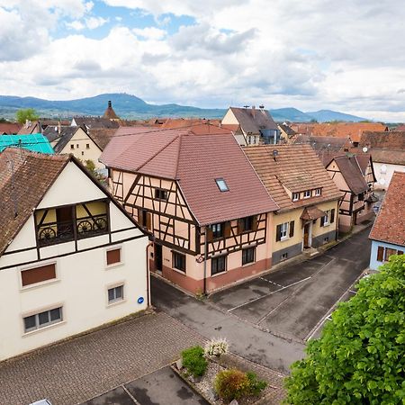 La Ruine - Gite D'Alsace Jusqu'A 10 Personnes Avec Spa Interieur Guémar Exterior foto